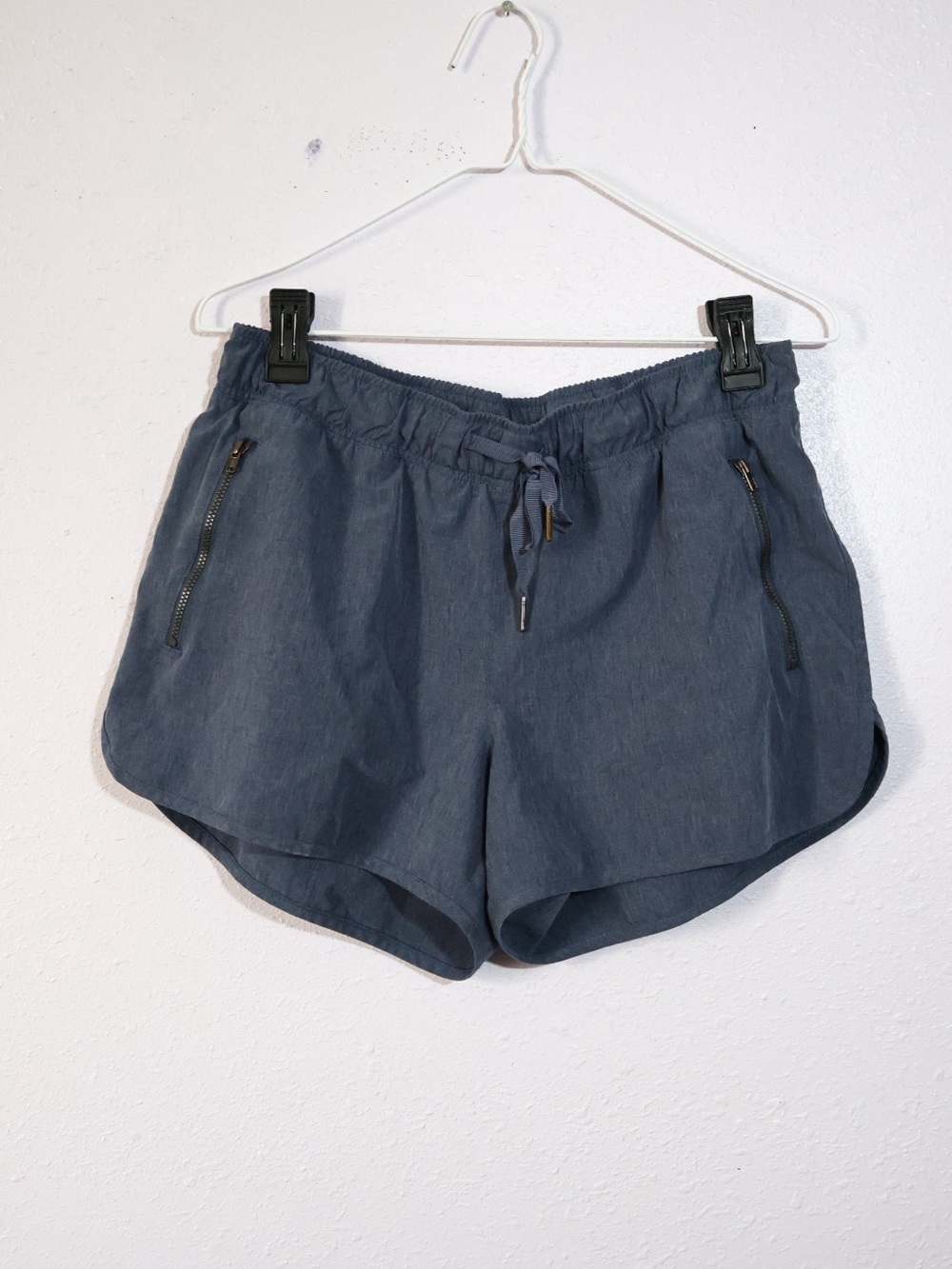 bcg Slate Blue Women's Athletic Drawstring Shorts